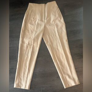 Beige trousers